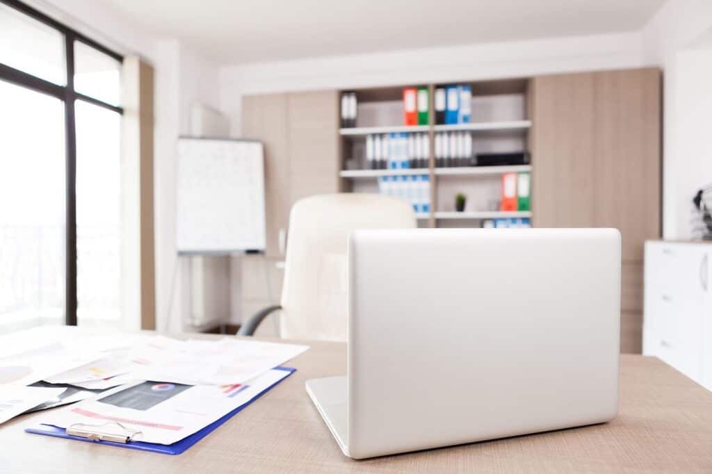 Interior of a modern office