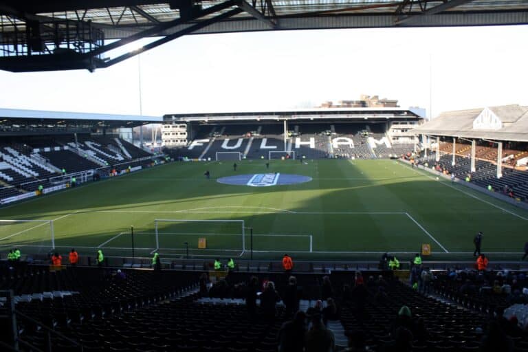 Craven Cottage in Fulham in the concept of moving to Fulham